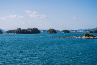 九十九島遊覧船からの風景