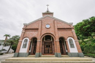 井持浦教会とルルド