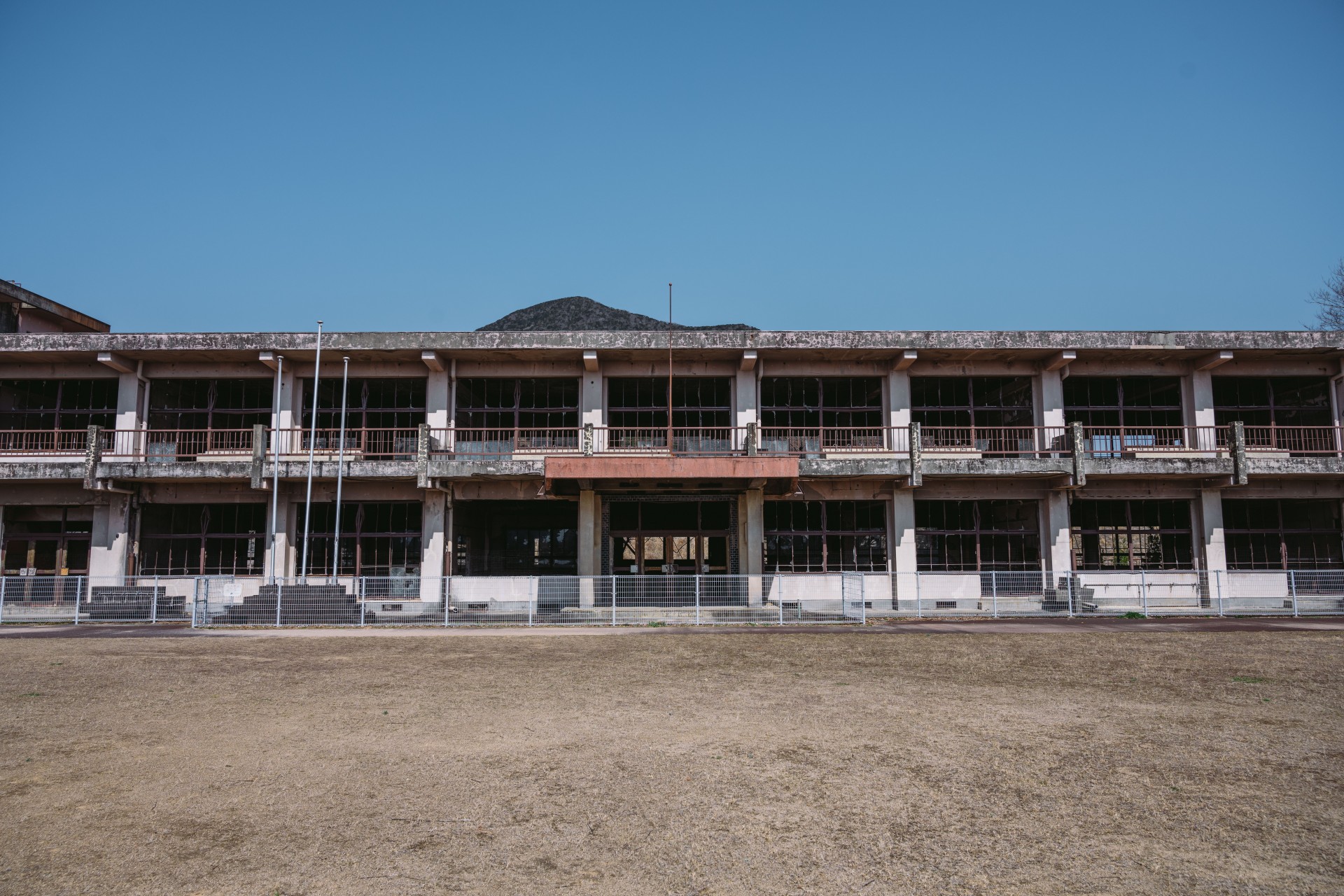 旧大野木場小学校被災校舎　砂防みらい館 